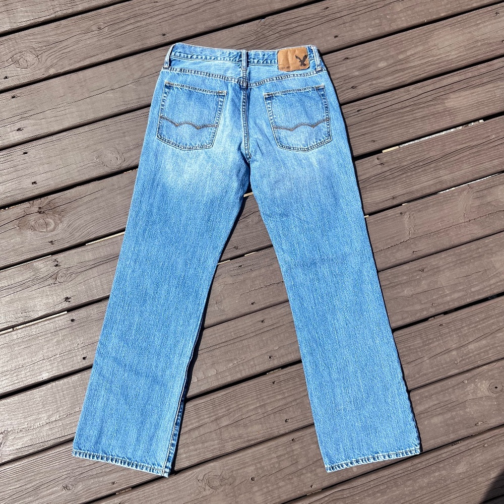 American Eagle Mens Original Bootcut Jeans 30/32 RN54438 CA03373